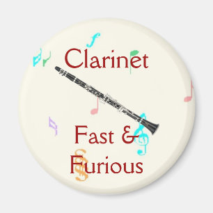 Imã Clarinete:  Ímã rápido & furioso