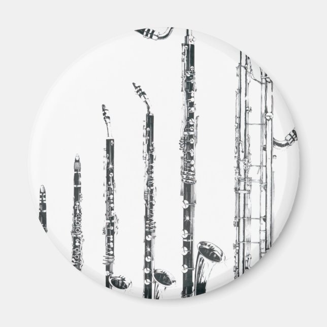 Imã clarinetes (Frente)