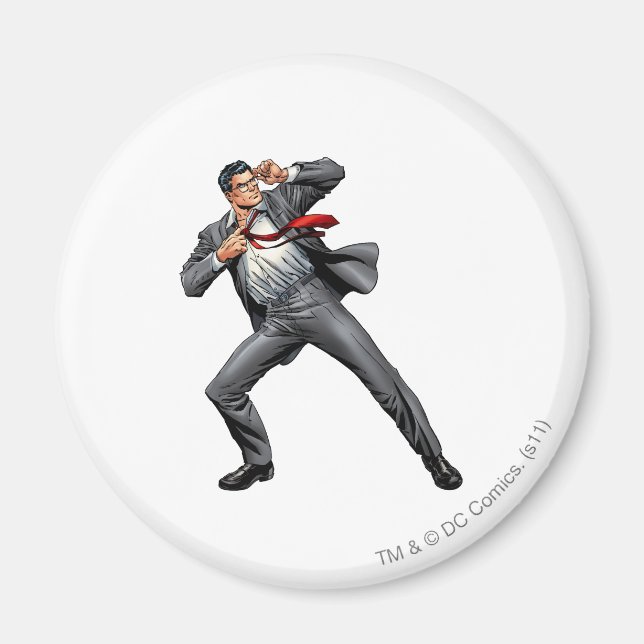 Imã Clark muda para o Super-Homem (Frente)