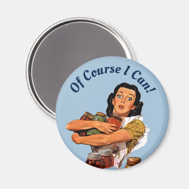 Imã Claro Que Posso Magnet (Front/Back)