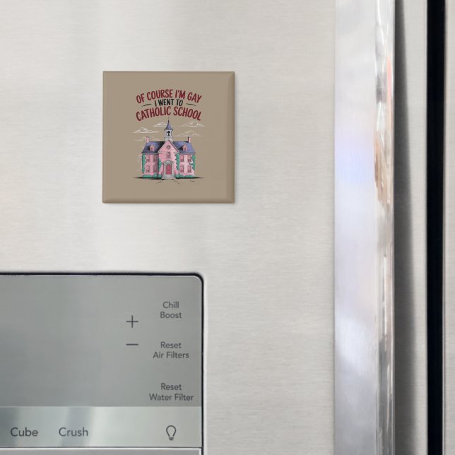 Imã Claro que sou Gay, fui para a escola católica com  (In Situ (Fridge))