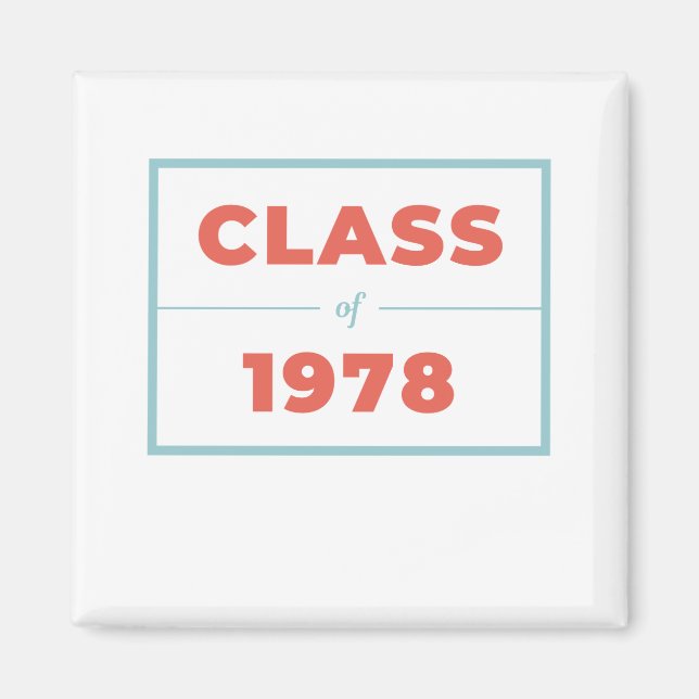 Imã Classe de 1978 (Frente)