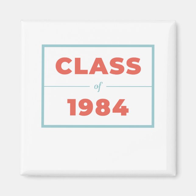 Imã Classe de 1984 (Frente)