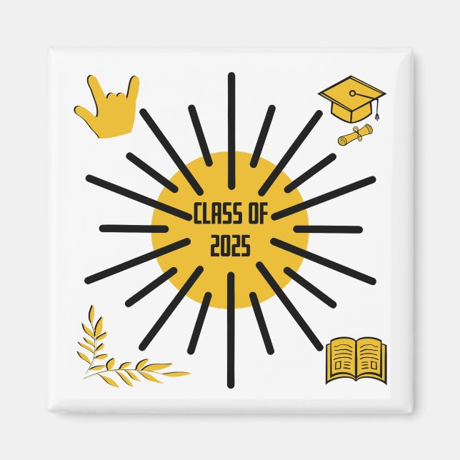 Imã Classe de 2025 - Sol (Frente)
