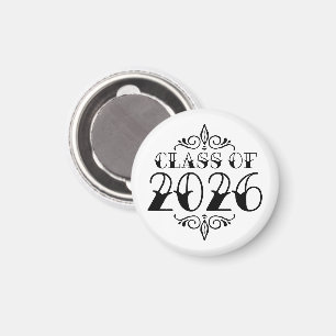 Imã Classe de estilo de tatuagem de graduação de 2026