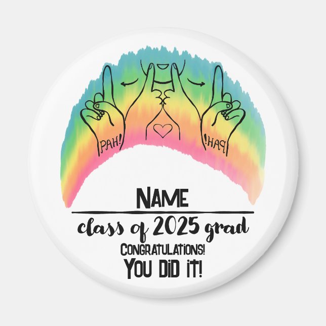 Imã Classe de Formando 2025 - PAH! (Frente)