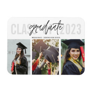 Ímã Classe de Foto de Graduação do Segundo grau 2020