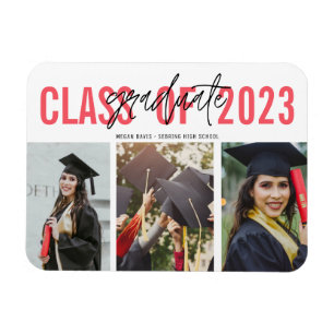 Ímã Classe de Foto de Graduação do Segundo grau 2020