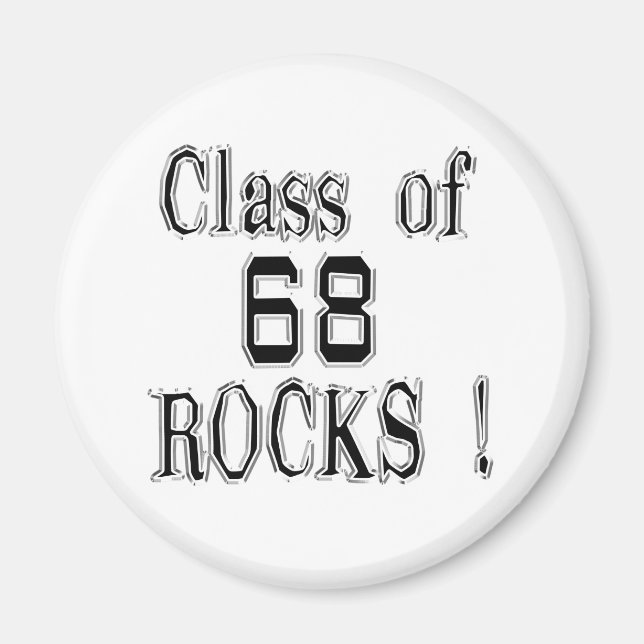 Imã Classe de Rochas 68! Íman (Frente)