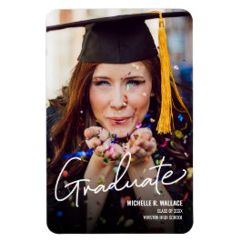 Ímã Classe do Magnet de Anúncio do Formando Moderno de