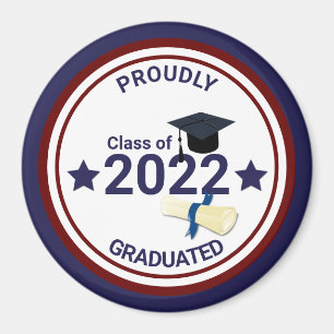 Imã Classe elegante do ano de graduação de 2022