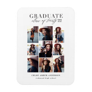 Ímã Classe moderna do anúncio 2019 da graduação da
