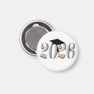 Imã Classe prateada de graduação de 2026
