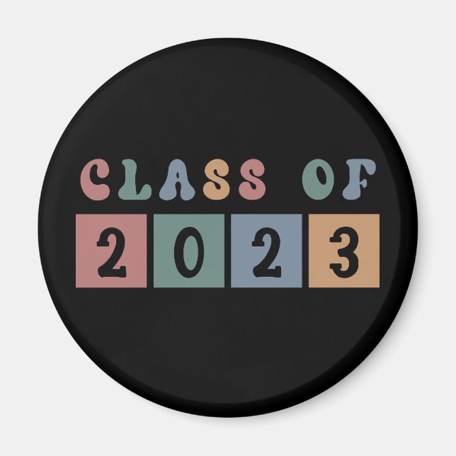 Imã Classe Retroativa de Oferta de Formandos Escolar 2 (Frente)