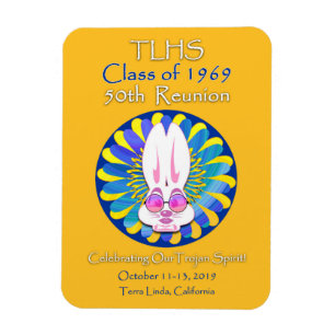 Ímã Classe TLHS da 50ª Reunião de Bunny Girl