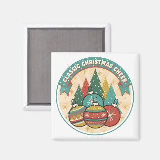 Imã Classic Christmas Cheer
