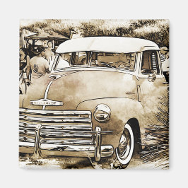 Imã Clássico Caminhão Chevy Chevrolet de 1950