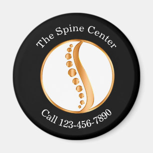 Imã Clássico Chiropractor Spine Business Magnets
