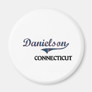 Imã Clássico da cidade de Danielson Connecticut