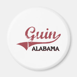 Imã Clássico da cidade de Guin Alabama