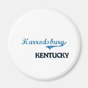 Imã Clássico da cidade de Harrodsburg Kentucky