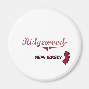Imã Clássico da cidade de Ridgewood New-jersey