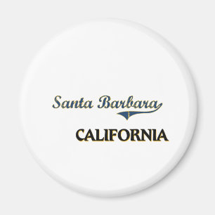 Imã Clássico da cidade de Santa Barbara Califórnia