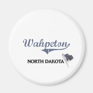 Imã Clássico da cidade de Wahpeton North Dakota