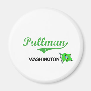 Imã Clássico da cidade de Washington do Pullman