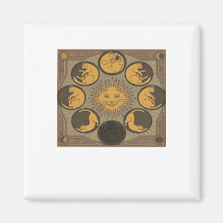 Imã Clássico da Lua Whimsigoth