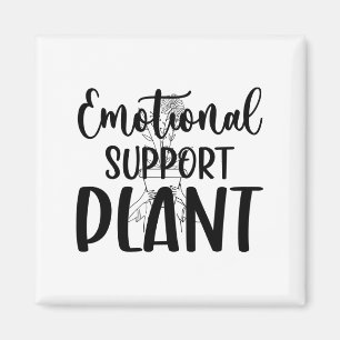 Imã Clássico de Magnet de Planta de Suporte Emocional