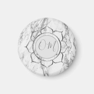 Imã Clássico Elegante Marble OM