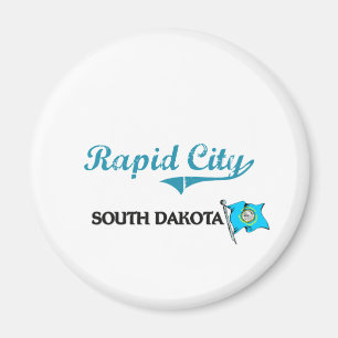 Imã Clássico rápido da cidade de South Dakota da