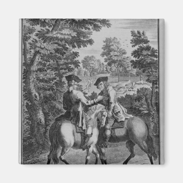 Imã Claude Duval roubbing Squire Roper (Frente)