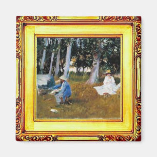 Imã Claude Monet, A Borda de uma Madeira