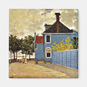 Imã Claude Monet - A Casa Azul em Zaandam,