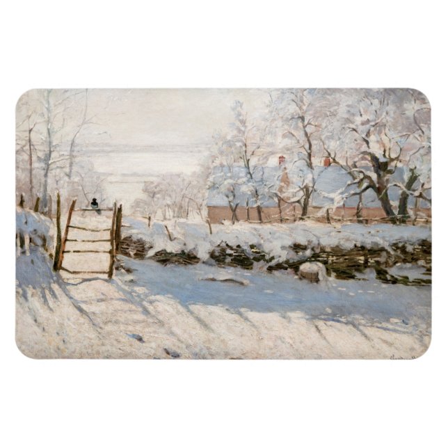 Ímã Claude Monet - A Mídia (Horizontal)