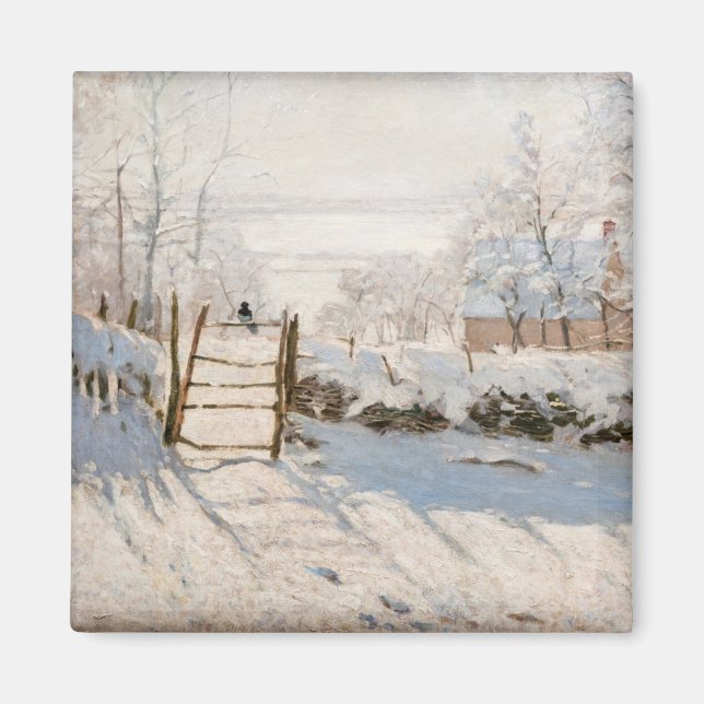 Imã Claude Monet - A Pega (Frente)