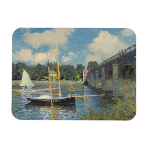 Ímã Claude Monet a ponte em Argenteuil