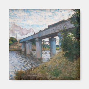 Imã Claude Monet - A Ponte Ferroviária na Argentina