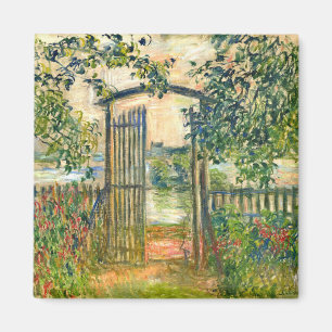Imã Claude Monet: A porta de jardim em Vetheuil