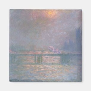 Imã Claude Monet   a Tamisa com cruz de Charing