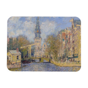 Ímã Claude Monet - A Zuiderkerk, Amsterdã