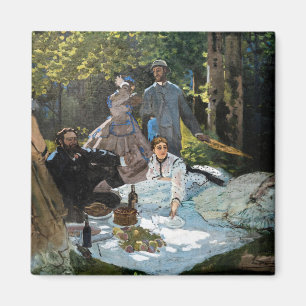 Imã Claude Monet - Almoço na Relva, Painel Direito