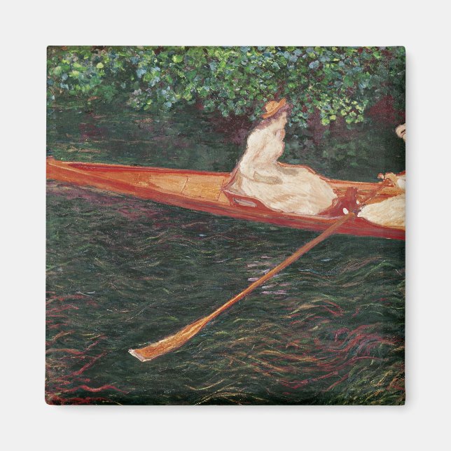 Imã Claude Monet | Barco do rio Epte (Frente)
