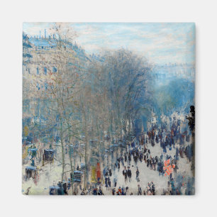 Imã Claude Monet Boulevard des Capucines