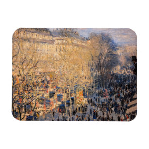 Ímã Claude Monet - Boulevard des Capucines, Paris