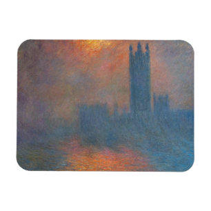Ímã Claude Monet - Câmaras do Parlamento, Londres