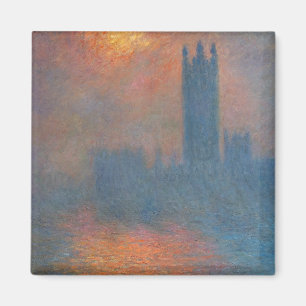 Imã Claude Monet - Câmaras do Parlamento, Londres