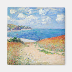 Imã Claude Monet - Caminho nos Campos de Trigo em Pour